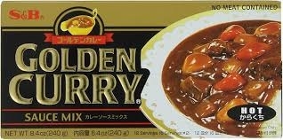 GOLDEN CURRY 198G HOT 