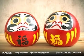Búp bê Daruma - Ngã 7 lần, đứng dậy 8 lần