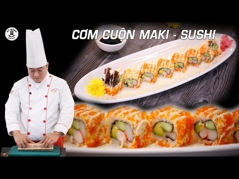  Cách làm Sushi - Cơm cuộn vừa ngon vừa đẹp | Kỹ Năng Vào Bếp