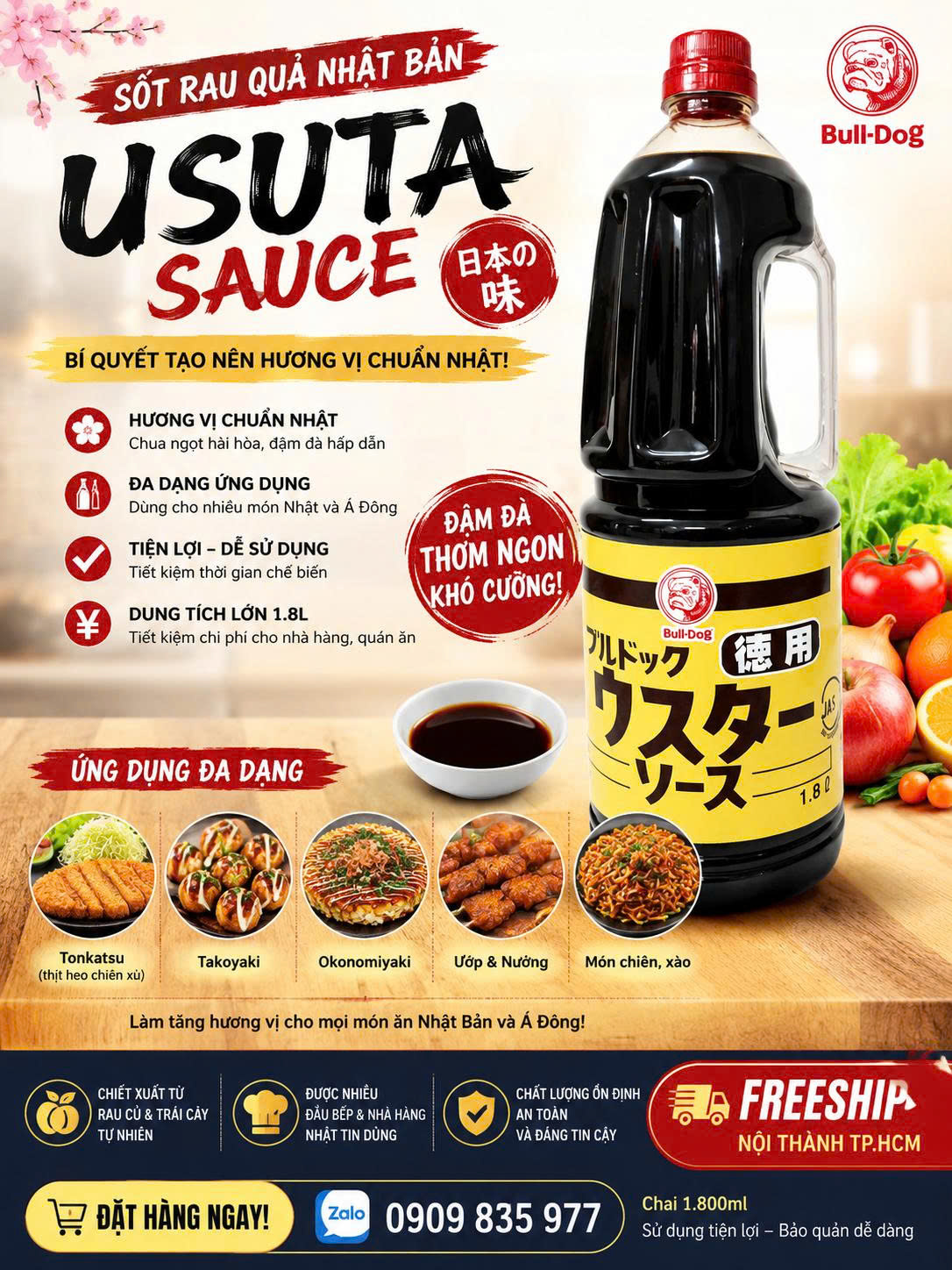 USUTA SAUCE 1.8L